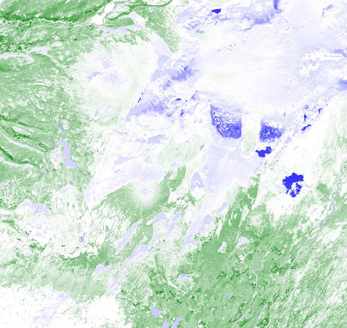 NDVI-Clouds